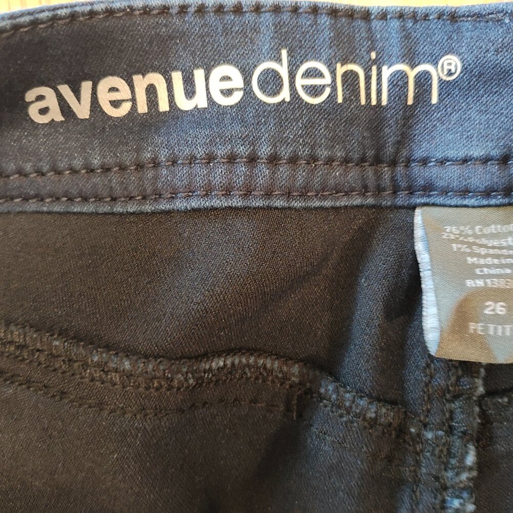 Avenue Denim Butter Denim Skinny Leg Jeans, Size 26 Petite, New With Tags! - Picture 5 of 9